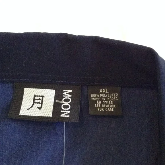 Vtg. Moon (Korean) XXL Flame button down, Retro, In the way of Guy Fieri, Bold - Picture 3 of 5